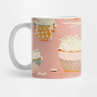 Oodles of noodles pink Mug